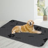 PaWz 2x Washable Dog Puppy Training Pad Pee Puppy Reusable Cushion King Grey PaWz