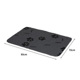 PaWz 4x Washable Dog Puppy Training Pad Pee Puppy Reusable Cushion XL Grey PaWz