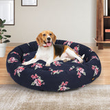 PaWz Dog Calming Bed Pet Cat Washable Portable Round Kennel Summer Outdoor XL PaWz