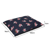 PaWz Dog Calming Bed Cat Pet Washable Removable Cover Cushion Mat Indoor L PaWz