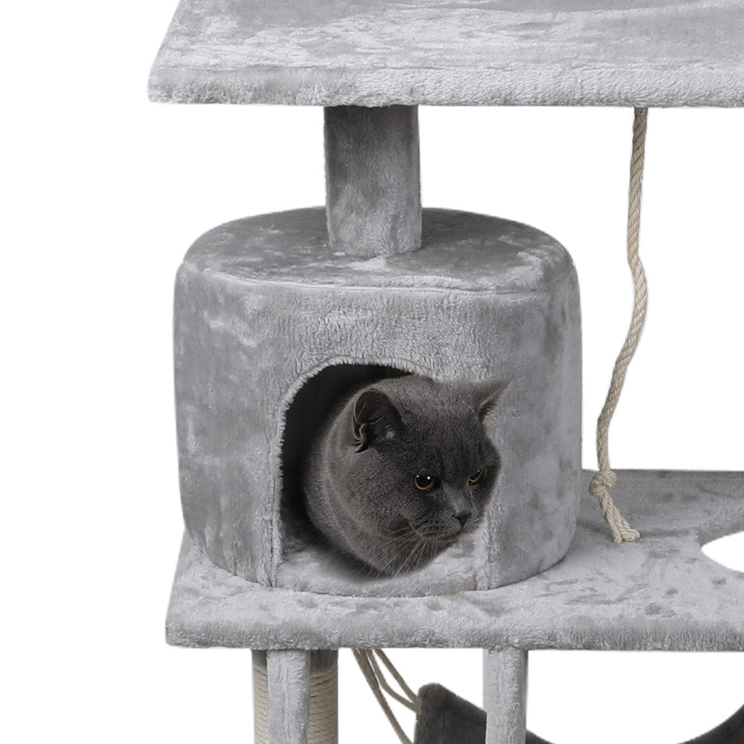 PaWz Cat Tree Scratching Post 160cm (Grey) PaWz