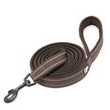 Reflective Pet Leash 2 meters Brown M Petsleisure