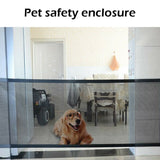 110x72cm Pet Cats Dog Baby Safety Gate Mesh Fence Guard Dogs Puppy Enclosure Stair Mesh Unbranded