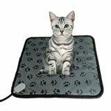 Electric Pet Heat Mat Pad Dog Cat Heating Blanket Bed Waterproof Footprint Decoration Unbranded