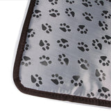 Electric Pet Heat Mat Pad Dog Cat Heating Blanket Bed Waterproof Footprint Decoration Unbranded