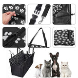 Waterproof Front Car Seat Cover Washable Pet Cat Dog Carrier Cushion Protector Petsleisure