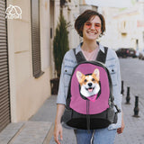 FLOOFI Front Carrier Backpack L Size (Pink) FI-PB-149-XL Petsleisure