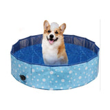 Floofi Pet Pool 120cm*30cm XL Blue Circle