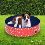 Floofi Pet Pool 120cm*30cm XL Red Circle Floofi