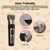 Floofi Pet Trimmer Set Upgrade Version Floofi