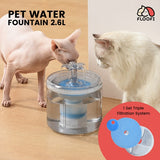 Floofi Pet Water Fountain 2.6L Floofi