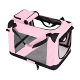 FLOOFI Portable Pet Carrier-Model 1-M Size (Pink) FI-PC-145-KPT Petsleisure