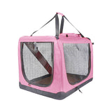 FLOOFI Portable Pet Carrier-Model 1-M Size (Pink) FI-PC-145-KPT Petsleisure