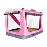 FLOOFI Portable Pet Carrier-Model 1-M Size (Pink) FI-PC-145-KPT Petsleisure