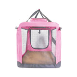 FLOOFI Portable Pet Carrier-Model 1-M Size (Pink) FI-PC-145-KPT Petsleisure