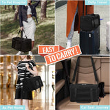 Floofi Portable Pet Carrier-L Size (Black) FI-PC-137-FCQ Petsleisure