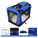 FLOOFI Portable Pet Carrier-Model 1-XL Size (Blue) FI-PC-147-KPT Petsleisure