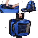 FLOOFI Portable Pet Carrier-Model 1-XL Size (Blue) FI-PC-147-KPT Petsleisure