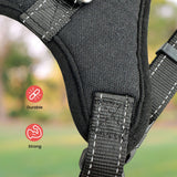 FLOOFI Dog Harness L Size (Black) FI-PC-157-XL Petsleisure