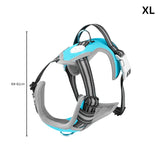 FLOOFI Dog Harness Vest XL Size (Blue) FI-PC-179-XL Petsleisure