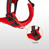 FLOOFI Dog Harness Vest XXL Size (Red) FI-PC-183-XL Petsleisure