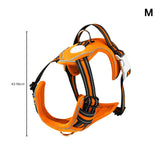 FLOOFI Dog Harness Vest M Size (Orange) FI-PC-171-XL Petsleisure