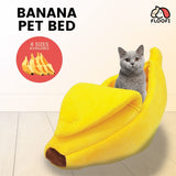 Floofi Banana Pet Bed (L Yellow) - PT-PB-196-QQQ Petsleisure