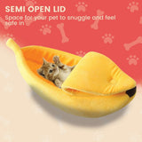 Floofi Banana Pet Bed (L Yellow) - PT-PB-196-QQQ Petsleisure