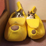 Floofi Banana Pet Bed (L Yellow) - PT-PB-196-QQQ Petsleisure