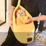 Floofi Banana Pet Bed (L Yellow) - PT-PB-196-QQQ Petsleisure