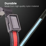 Floofi Solar USB Rechargable LED Dog Collar (M Blue) - PT-DC-136-QQQ Petsleisure