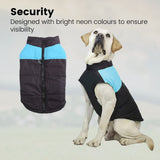 Floofi Pet Winter Vest (4XL Blue) Floofi