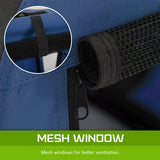 Paw Mate Blue Portable Soft Dog Cage Crate Carrier XL Petsleisure