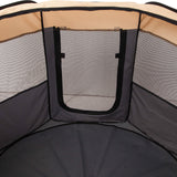 Paw Mate Grey Pet Dog Portable Soft Playpen Crate Cage XL Petsleisure