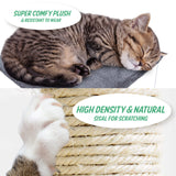 Paw Mate 69cm Grey Cat Tree Mono Multi Level Scratcher Petsleisure