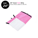 Paw Mate Pink Cage Cover Enclosure for Wire Dog Cage Crate 24in Petsleisure