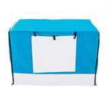Paw Mate Blue Cage Cover Enclosure for Wire Dog Cage Crate 36in Petsleisure