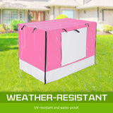 Paw Mate Pink Cage Cover Enclosure for Wire Dog Cage Crate 42in Petsleisure