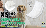 PawPang 100 Ct XS Pet Dog Diaper Liners Booster Pads Disposable Adhesive Petsleisure