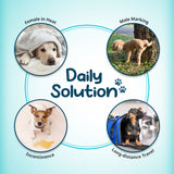 PawPang 100 Ct XS Pet Dog Diaper Liners Booster Pads Disposable Adhesive Petsleisure