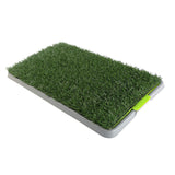 Paw Mate Pet Dog Potty Tray Training Toilet 69cm x 43cm + 1 Grass Mat Petsleisure