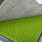 Paw Mate Pet Dog Potty Tray Training Toilet 69cm x 43cm + 1 Grass Mat Petsleisure