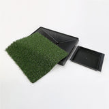 Paw Mate Pet Dog Potty Tray Training Toilet 63cm x 50cm + 1 Grass Mat Petsleisure