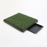 Paw Mate Pet Dog Potty Tray Training Toilet 63cm x 50cm + 1 Grass Mat Petsleisure