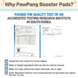 PawPang S Dog Wrap Reusable Male + 10 Ct S Diaper Booster Pads Disposable Petsleisure