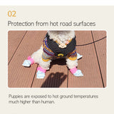 Daeng Daeng Shoes 28pc M Violet Dog Shoes Waterproof Disposable Boots Anti-Slip Socks Petsleisure