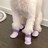 Daeng Daeng Shoes 28pc S Blue Dog Shoes Waterproof Disposable Boots Anti-Slip Socks Petsleisure