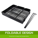 Paw Mate Pet Playpen Heavy Duty 31in 8 Panel Foldable Dog Cage + Cover Petsleisure