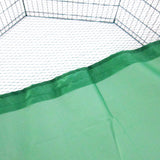 Paw Mate Green Net Cover for Pet Playpen 42in Dog Exercise Enclosure Fence Cage Petsleisure