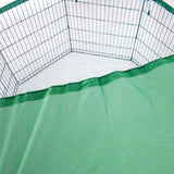 Paw Mate Green Net Cover for Pet Playpen 42in Dog Exercise Enclosure Fence Cage Petsleisure